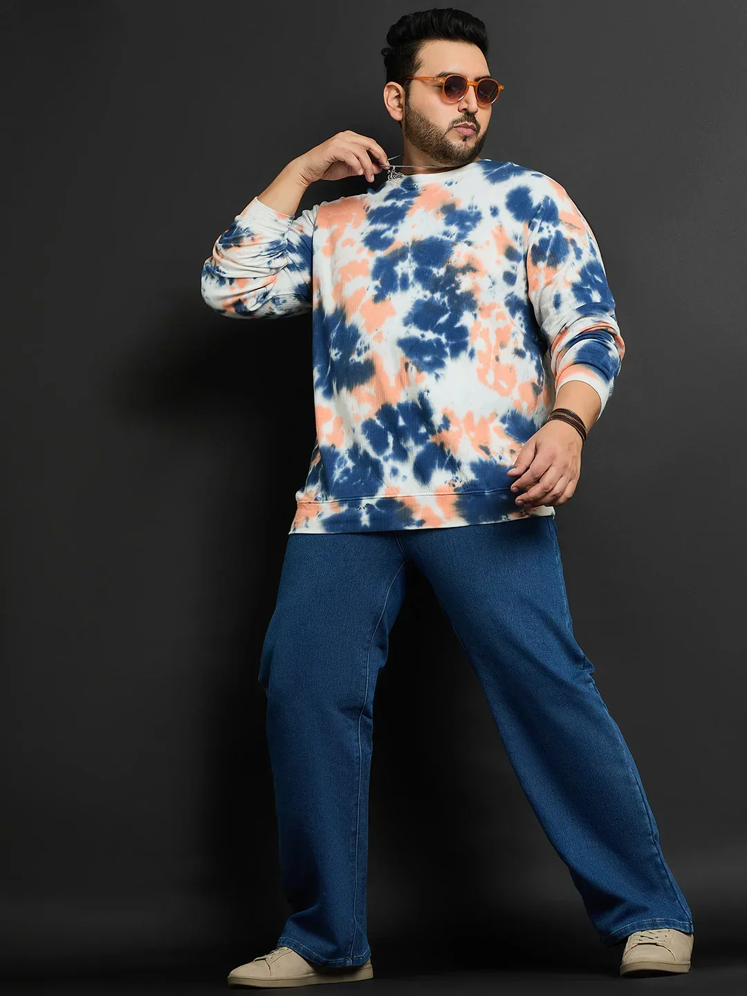 Men Plus Size Washington Printed Round Neck Tshirt - Image 3