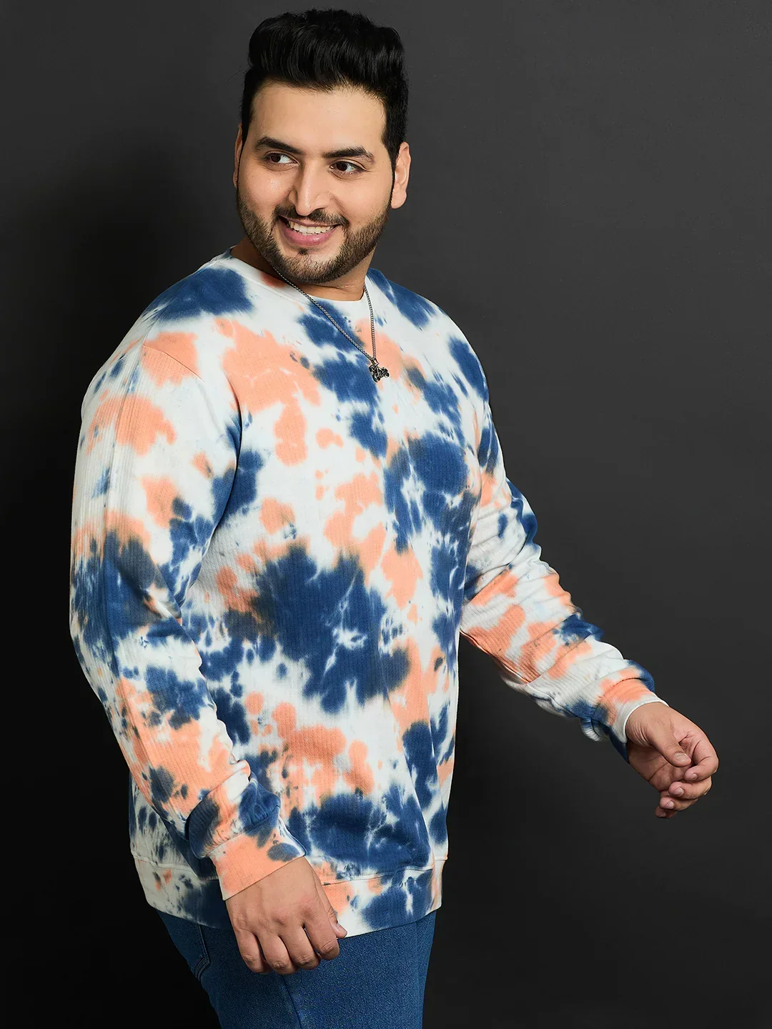 Men Plus Size Washington Printed Round Neck Tshirt - Image 6