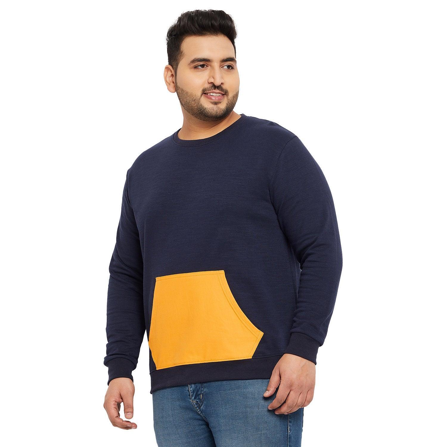 Men Plus Size Watford Colorblock Sweatshirt - Image 3