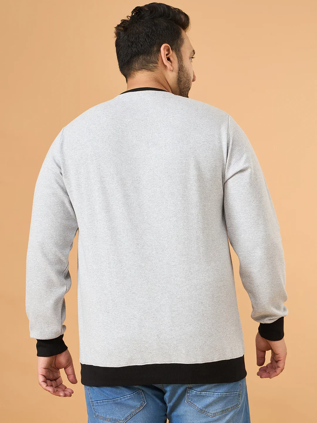 Men Plus Size Whiska Colorblock Sweatshirt - Image 6