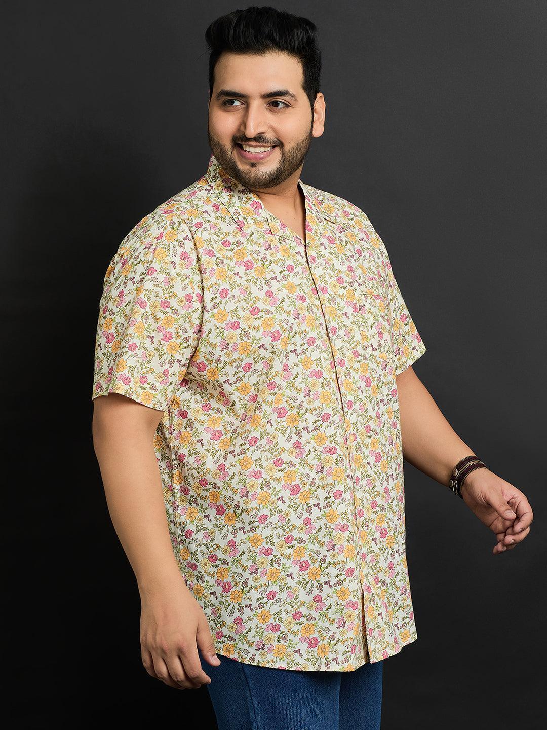 Men Plus Size Wimsar Printed Shirt - Image 4