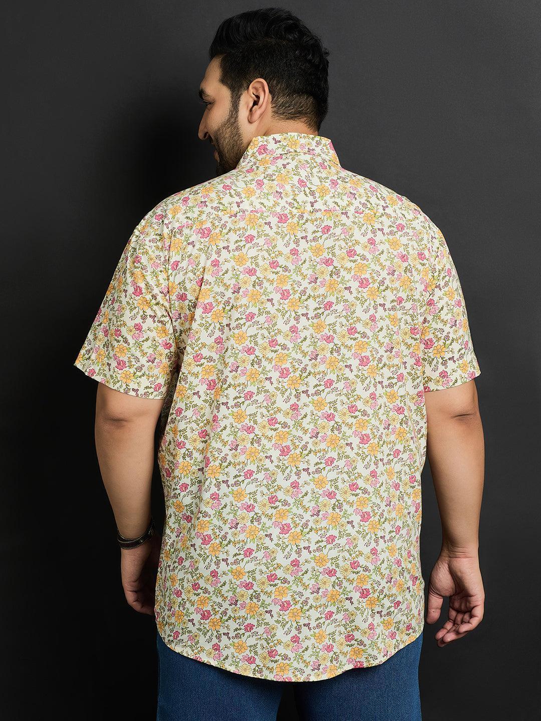 Men Plus Size Wimsar Printed Shirt - Image 5