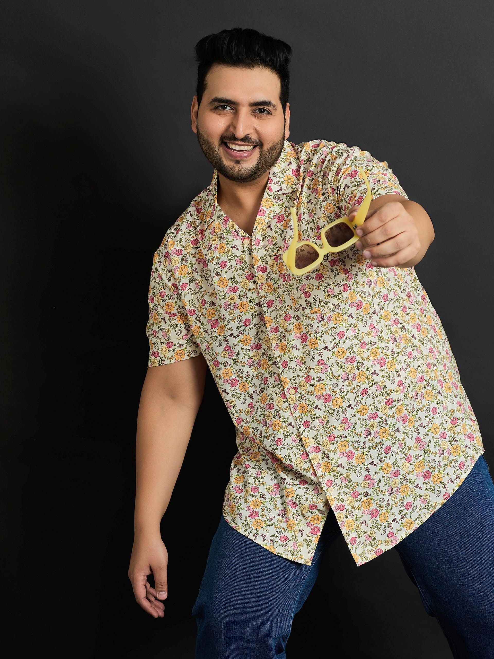 Men Plus Size Wimsar Printed Shirt - Image 7