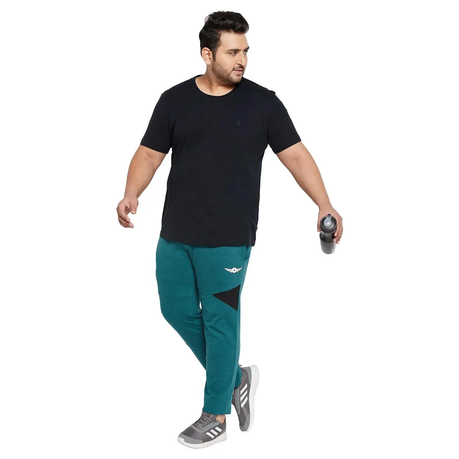 Men Plus Size Winzu Colorblock Trackpant - Image 2