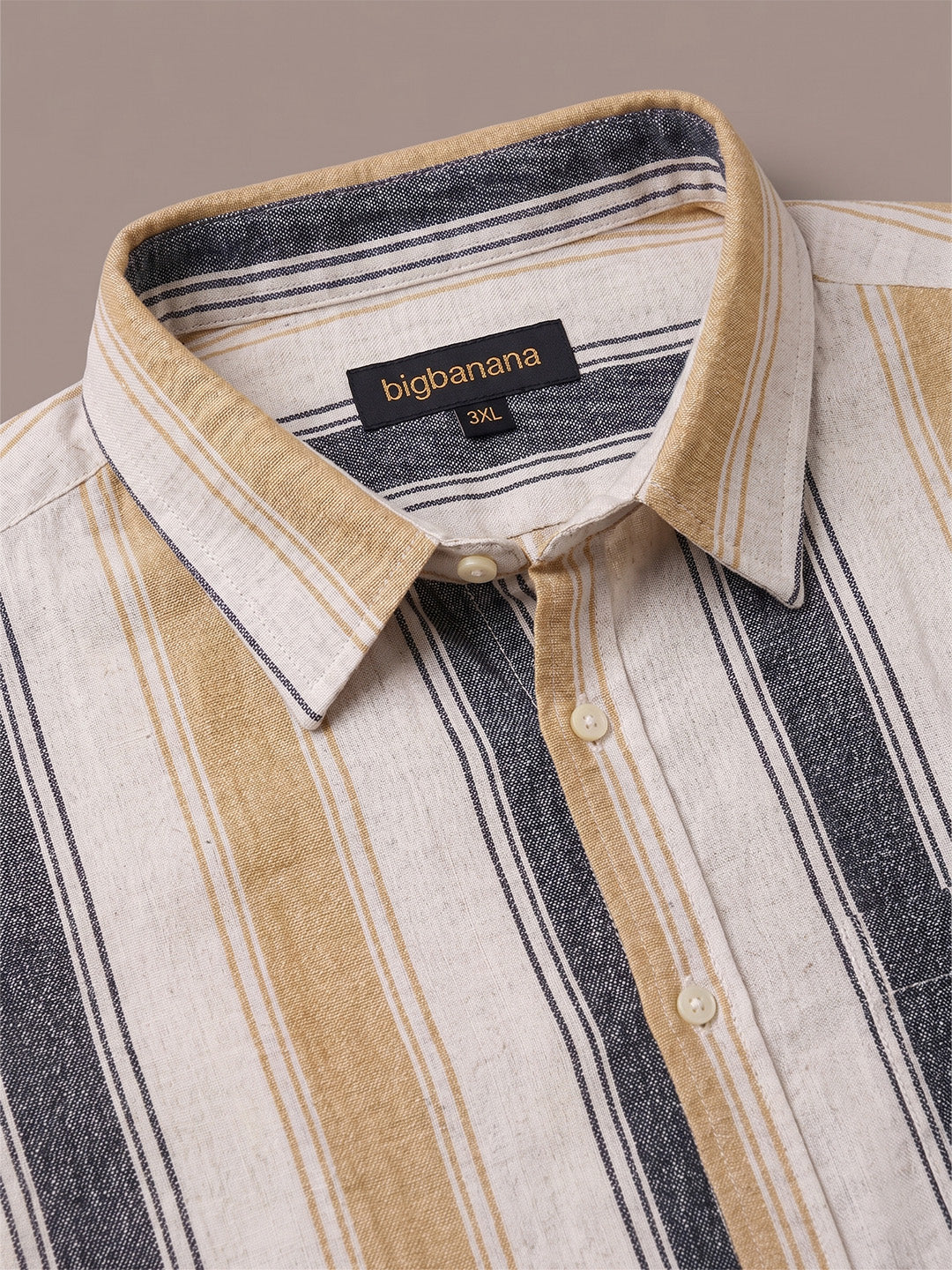 Men Plus Size Zarnok Multi Textured Shirts - Image 4