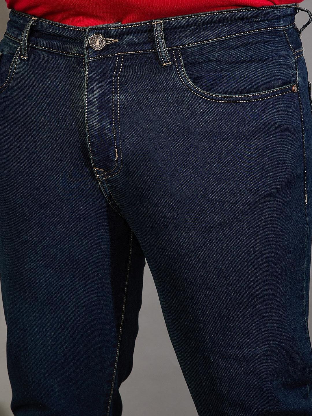 Men Plus Size Zinko Tinted Wash Jeans - Image 6